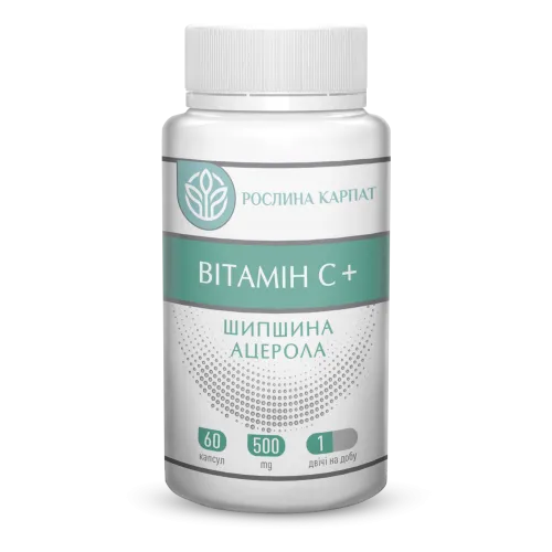 Вітамін С+ 60 кап.